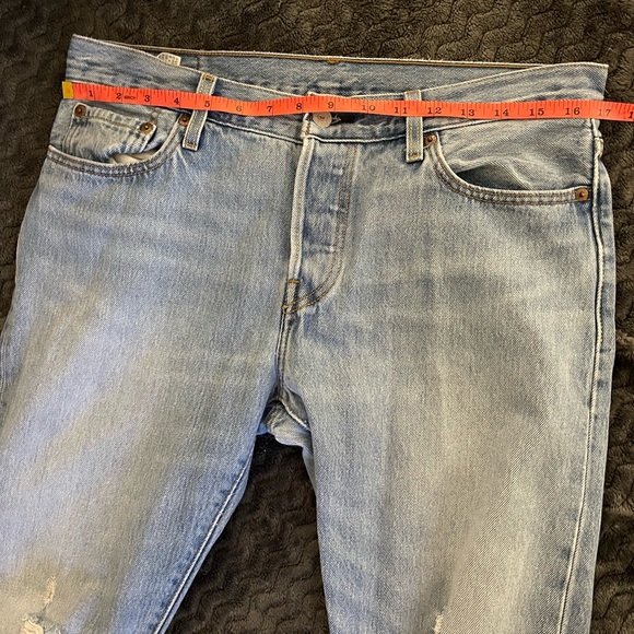 Levis 501 CT Distressed jeans - Picture 12 of 15